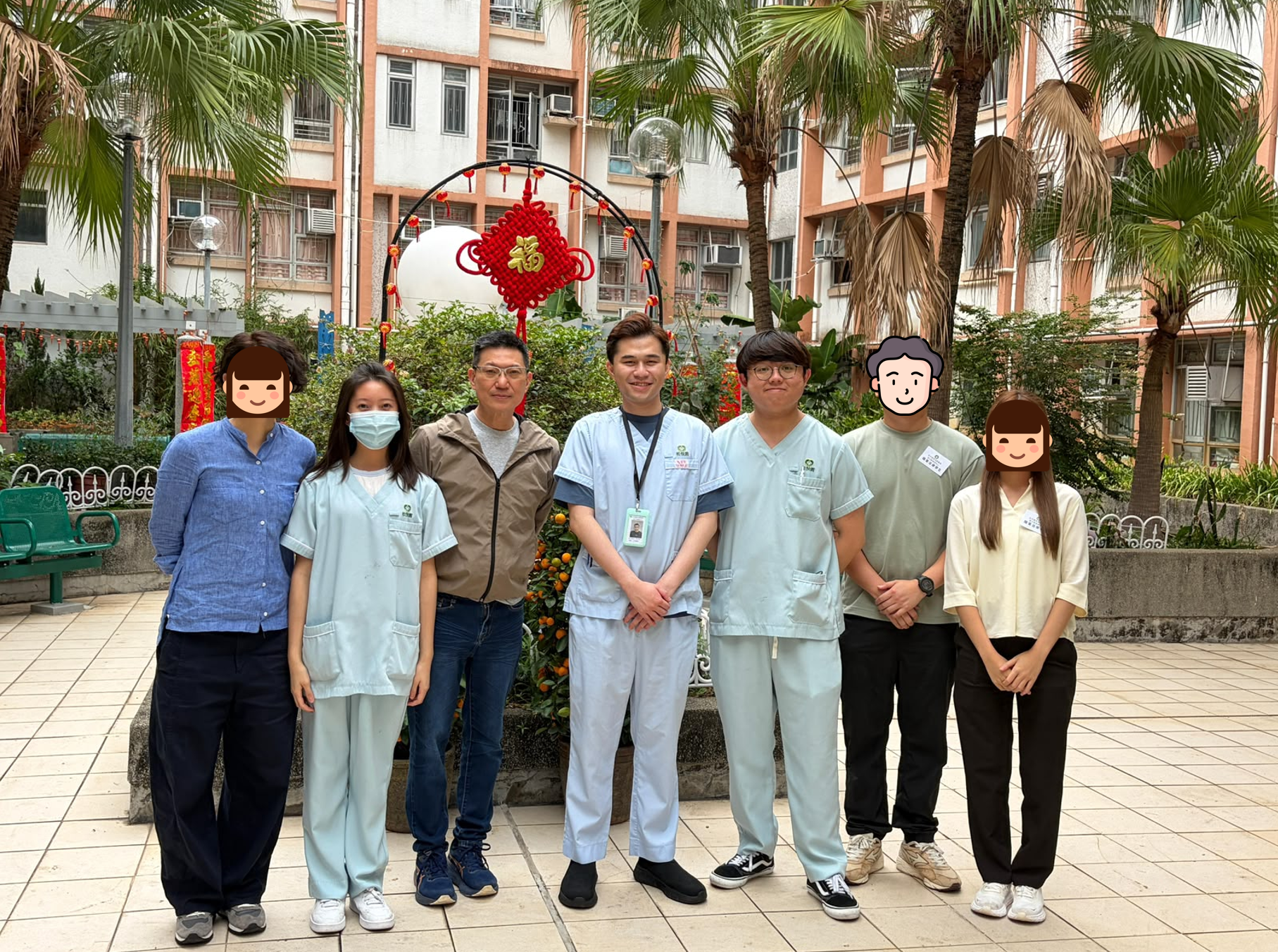 職業治療師臨床體驗計劃:學生合照1